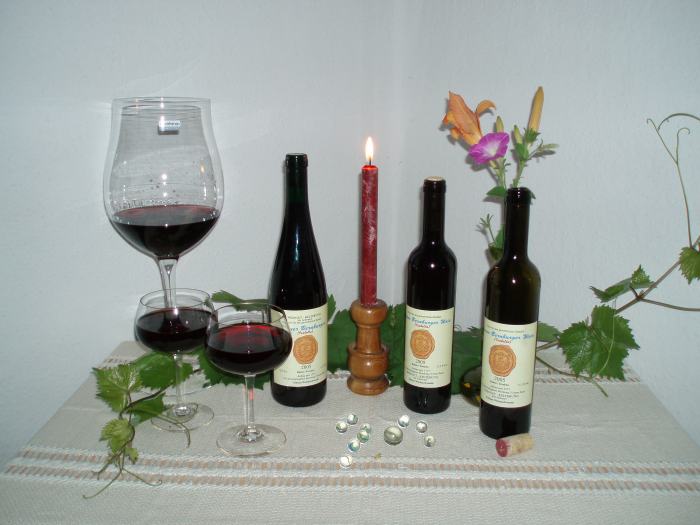 Blauer Bernburger Wein Jahrgang 2005